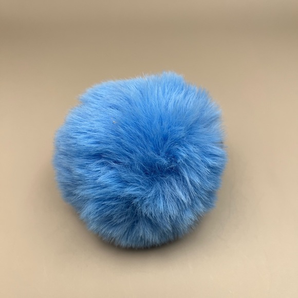 5371-MMT New FuzzyOwl Blue Gold-tone Keychain Car Charm Sparkle Cute 3 inch - Picture 7 of 7